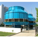 圓形逆流式冷卻塔